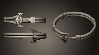 Jewelry rings anchor 3d model
